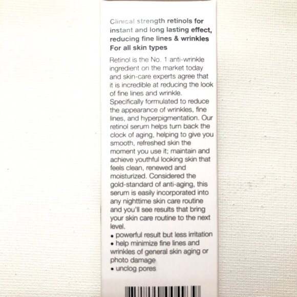 Lot of 2 Skin Nutritions Double Strength Retinol Night Repair Serum 1.0 oz./30m - Picture 7 of 10